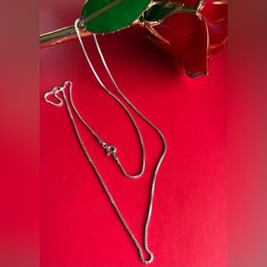 925 Silver Necklace,Elegant Silver Necklace